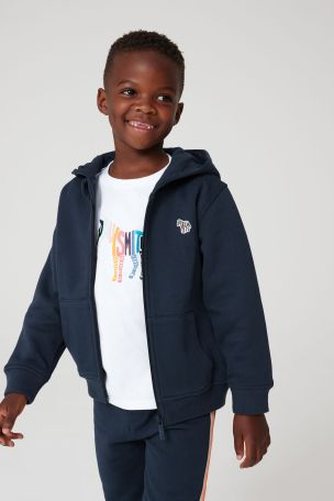 Buy Paul Smith Junior Boys Zip Up Hoodie from the Laura Ashley
