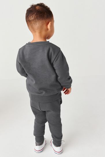 Buy Jersey Sweatshirt And Joggers Set (3mths-7yrs) from Next Australia
