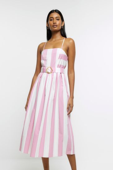 Buy River Island Belted Midi Sundress from Next Singapore