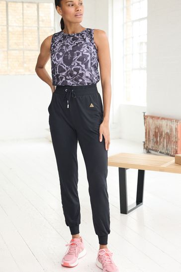 Next girls black joggers cheap