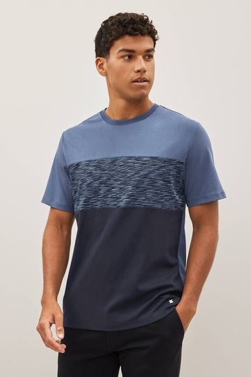 Navy Blue Inject Soft Touch T-Shirt