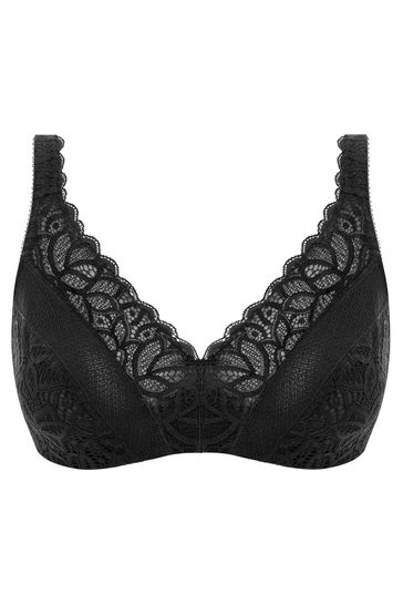 Buy Wacoal Black Raffine Underwire Minimiser Bra from the Next UK ...