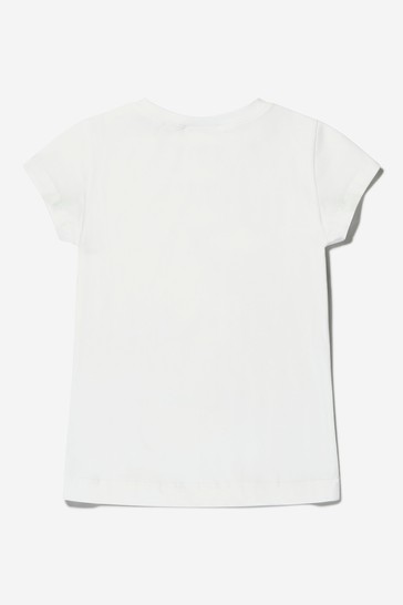 Girls Cotton Jersey Tweety T-Shirt in Ivory