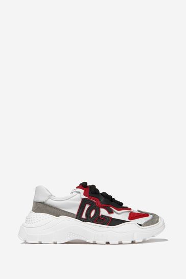 D&G Unisex Nylon And Leather Daymaster Trainers