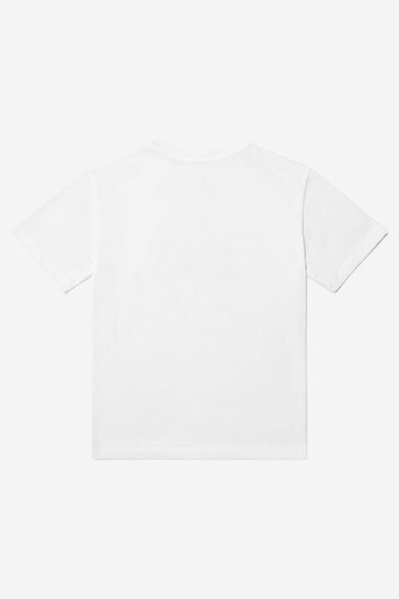 Boys Cotton Jersey Logo T-Shirt