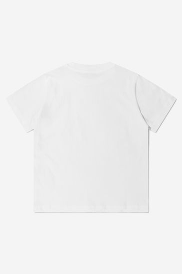 Unisex Jersey Logo T-Shirt in White