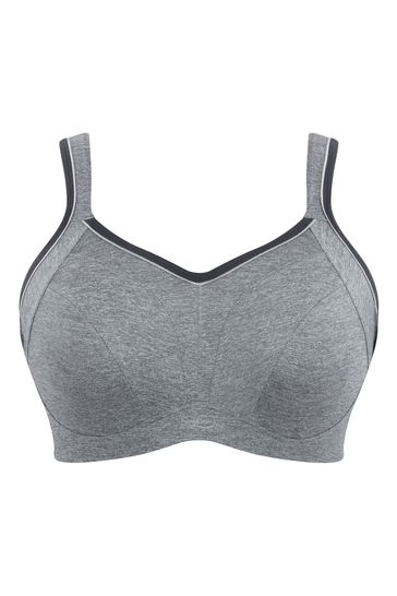 Padded underwire sports bra shop