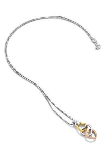 hot diamonds love heart necklace