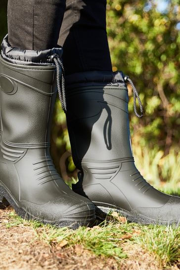 Buy Warm Lined Wellies from Next