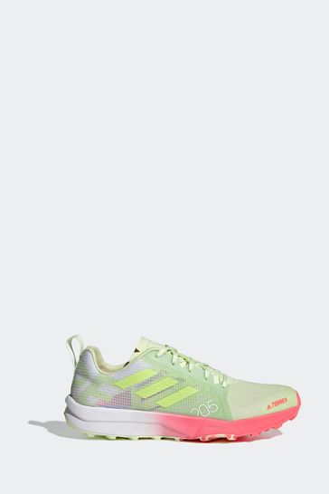 adidas ladies green trainers