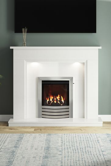 Buy Be Modern Madalyn Marble Fireplace Surround from the Laura Ashley  online shop