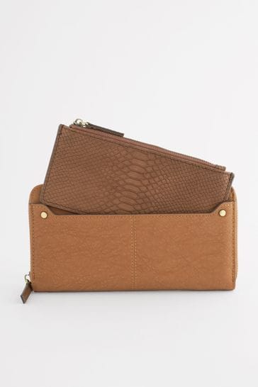 Buy Large Purse With Pull Out Zip Coin Purse from Next