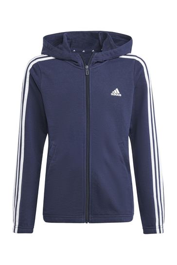 Buy adidas Junior Essentials 3-Stripes Full-Zip Hoodie from Next Singapore