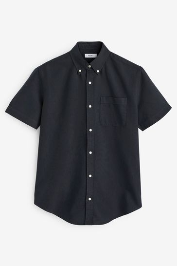 White/Blue/Navy 3 Pack Short Sleeve Oxford Shirt 3 Pack