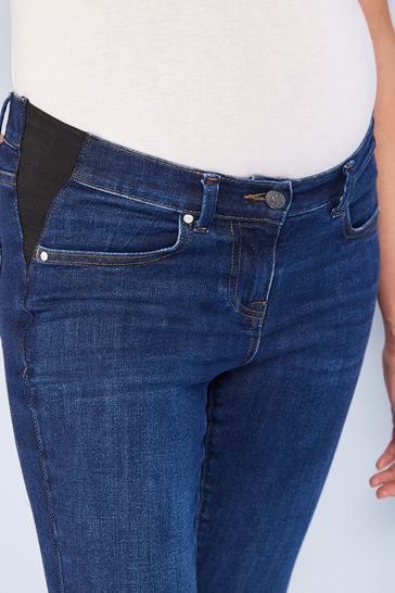 Side panel maternity jeans on sale bootcut