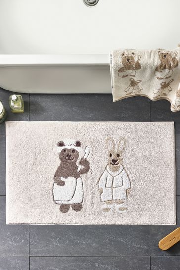 Natural Woodland Spa Bath Shower Mat