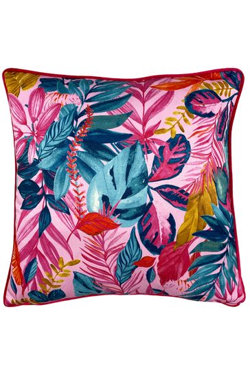 Buy furn. Psychedelic Jungle Printed Velvet Cushion from the Next UK ...