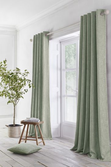 Buy Appletree Boucle Eyelet Curtains from the Next UK online shop