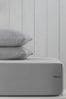 Silver Grey Cotton Rich Extra Deep Fitted Sheet