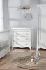 Clara 3 Drawer Dresser & Changer In White By Cuddleco
