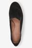 Black Leather EVA Slipper Loafers