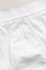 White A-Front Boxers 4 Pack