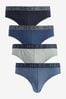 Blue 4 pack Briefs