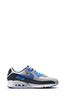 Nike Grey/Blue Air Max 90 Trainers