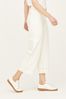 Thought White Organic Cotton Wide Culottes