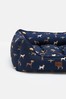 Joules Blue Dog Print Box Bed