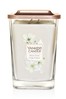 Yankee Candle White Elevation Large Sheer Linen Candle