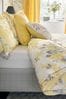 Yellow Apple Blossom Duvet Cover And Pillowcase Set