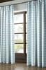 Orla Kiely Blue Two Colour Stem Made To Measure Curtains