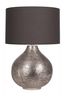 Pacific Silver Souk Hammered Metal Table Lamp