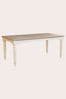 Dorset White Fixed Dining Table 