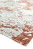 Asiatic Rugs Terracotta Astral Textured Abstract Rug