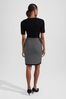 Hobbs Petite Perrie Black Dress