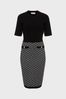 Hobbs Petite Perrie Black Dress