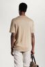 Mango 100% Linen Slim-Fit T-Shirt