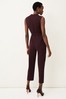 Phase Eight Red Zinnia Cowl Neck Jumpsuit