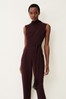 Phase Eight Red Zinnia Cowl Neck Jumpsuit