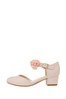 Monsoon Macaroon Pink Corsage Two Part Shoes