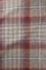 Red Cranford Check Made To Measure Roman Blind