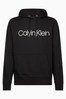 Calvin Klein Black Organic Cotton Logo Hoody