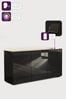 Frank Olsen Smart LED Black Sideboard