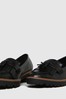 Schuh Black Livia Croc Tassel Loafers