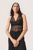 Soaked in Luxury Dolly Bandeau Lining Lace Black Top