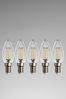 5 Pack 4W LED SES Candle Dimmable Bulb