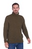 Barbour® Duffle Green Cable Crew Neck Jumper