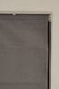 Charcoal Grey Ready Made Cotton Blackout Roman Blind